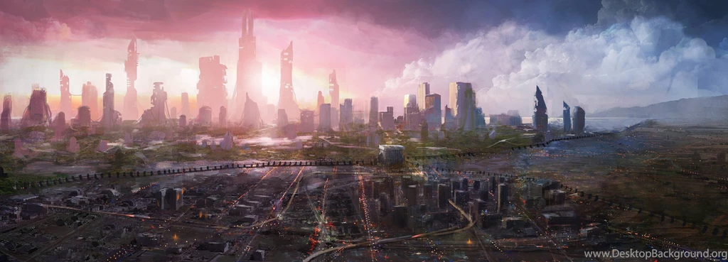 Future City Wallpapers Wallpapers Cave