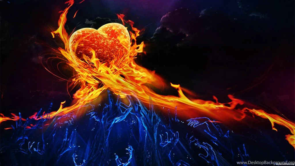 Fire And Ice Wallpapers High Quality Resolution For Desktop ...