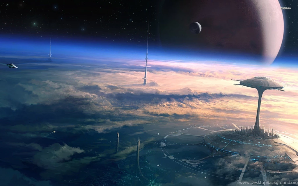 Futuristic City, Planet, Future, Fantasy, 1920x1200 HD Wallpapers ...