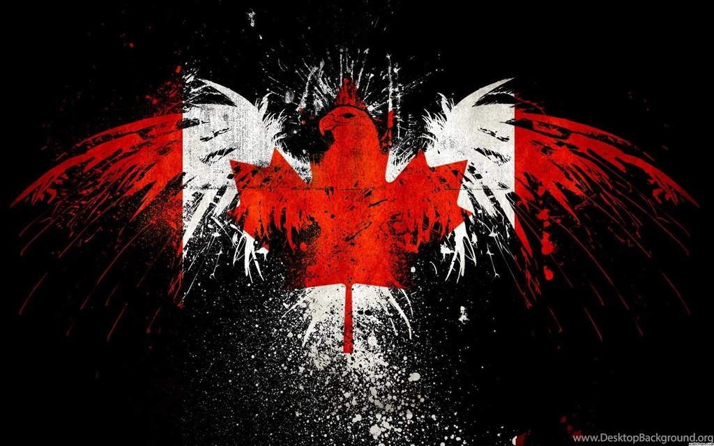 Canada Eagle Flag Wallpaper,Canada Hd Wallpapers For Desktop,Nature ...