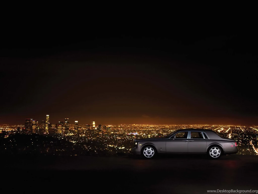 Rolls Royce Phantom With City Backgrounds Desktop Wallpapers ...