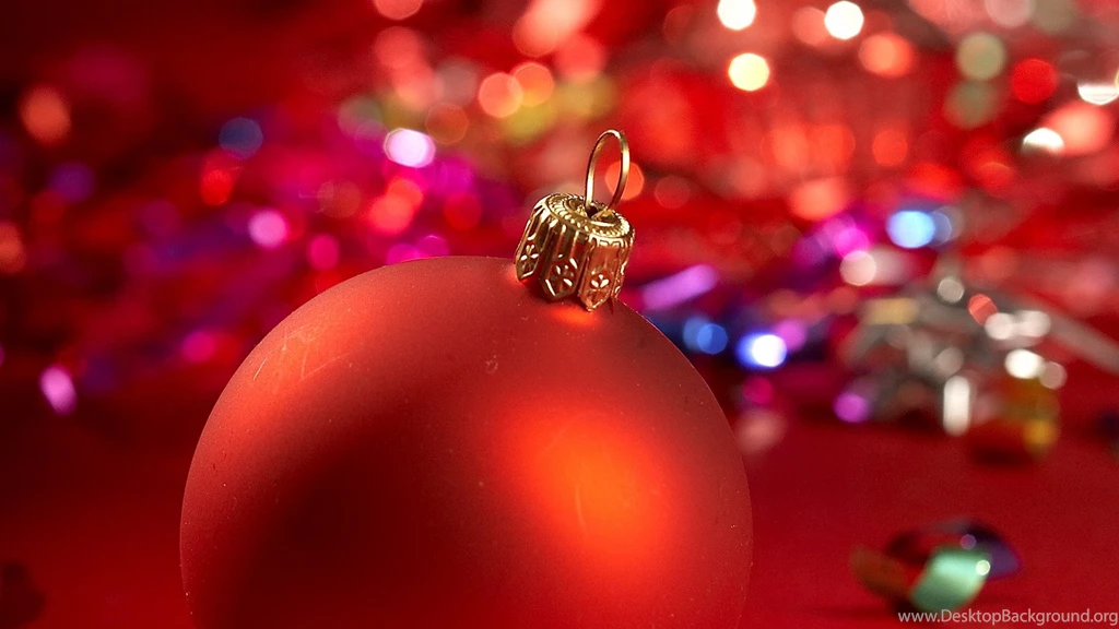 Joyeux Noël Noël Ornements D'arbre Décor De La Balle Wallpapers ...