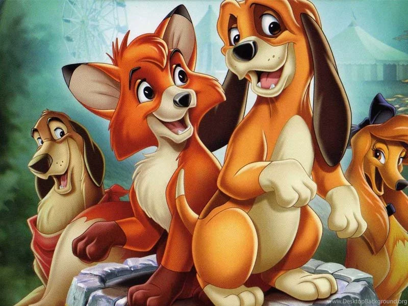 16 Quality Fox And The Hound Wallpapers, Cartoons
