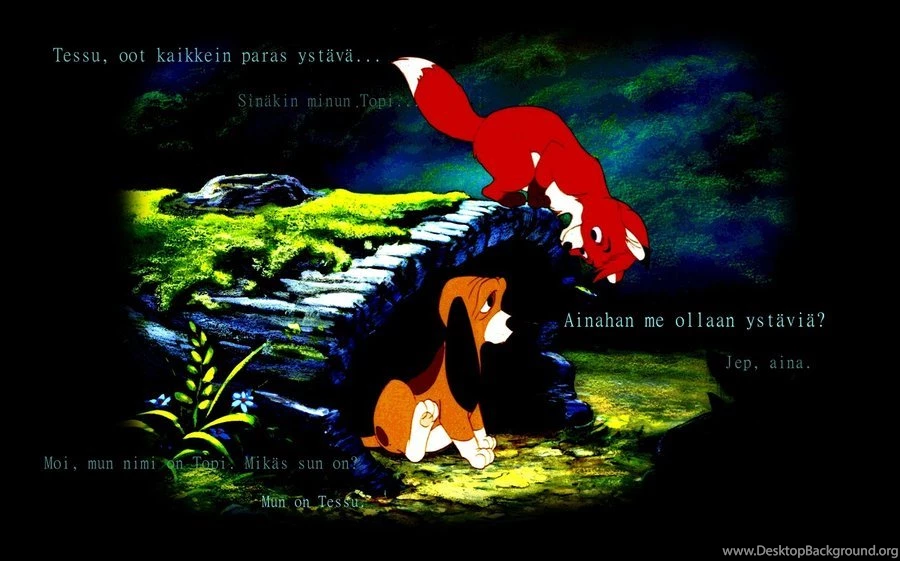 Fox And The Hound Wallpapers By My13Memories On DeviantArt