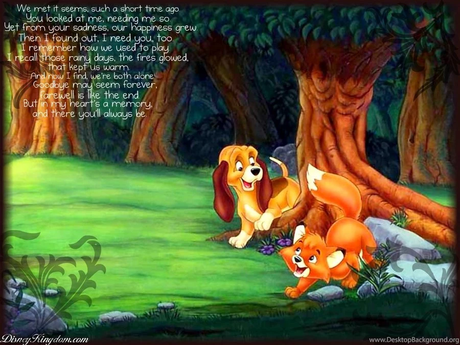 Fox And The Hound BackGround By Sickfreak9807 On DeviantArt