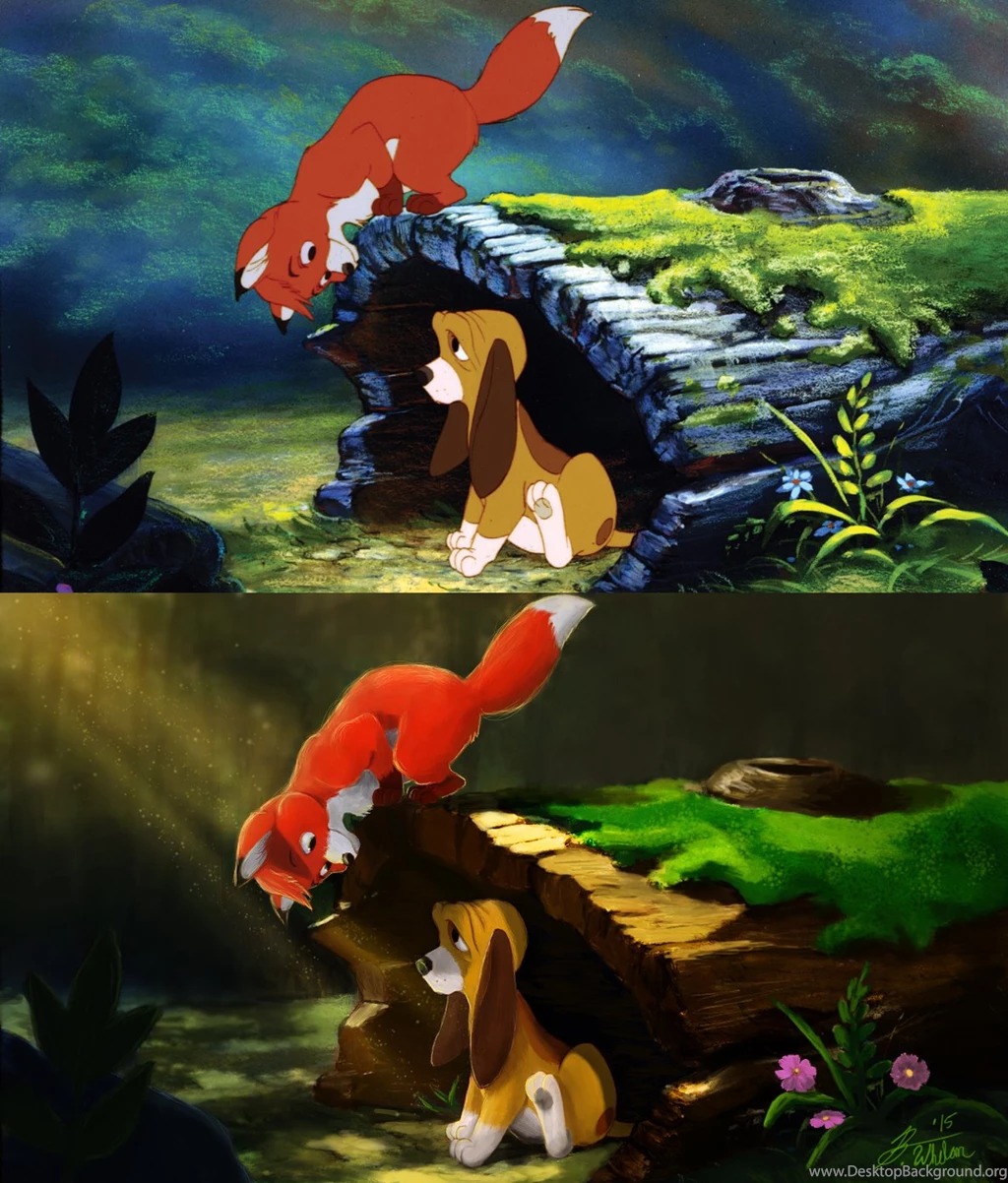 Tod And Copper (The Fox And The Hound) BA By Brandon818 On DeviantArt