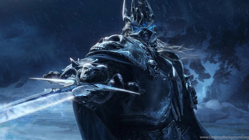 Download Wallpapers 1600x900 Warcraft, Lich King, Sword, Armor ...
