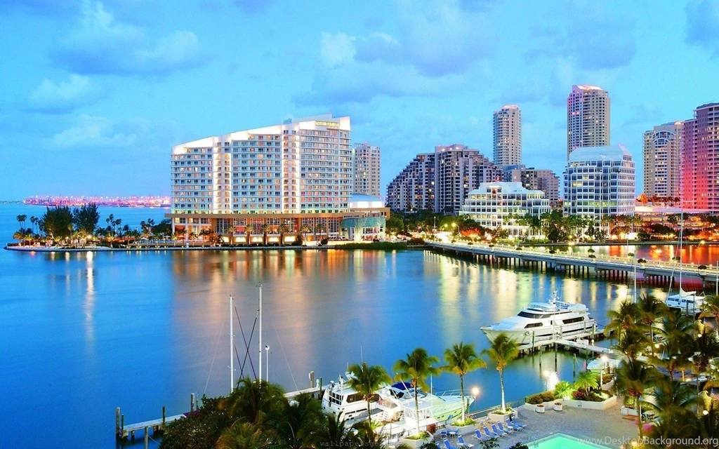 Florida Miami Beach Wallpapers HD Free Download For Desktop
