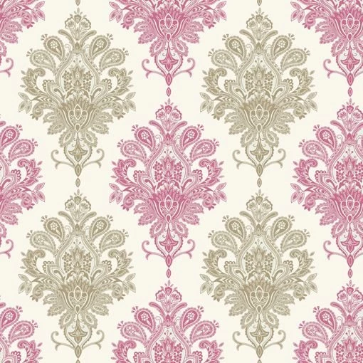 Strike A Pose   Bright Pink Wallpapers Is Here!   Decorating Heaven ...