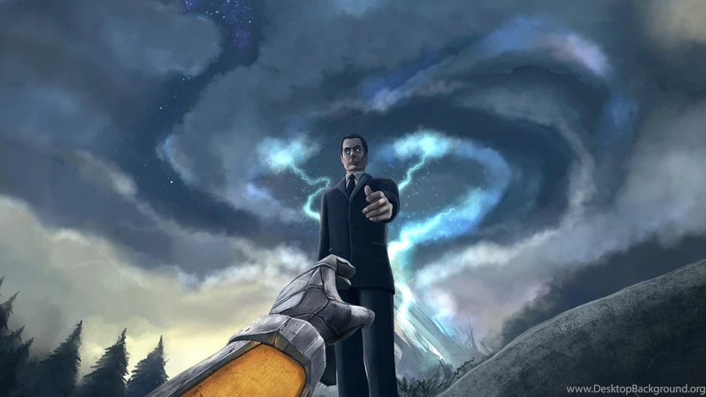 Half life Gordon Freeman Digital Art G man 2 3d Wallpapers