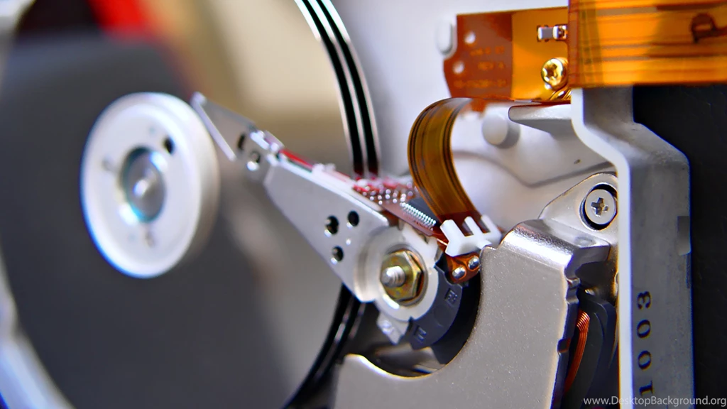 Download Wallpapers 3840x2160 Mechanism, Iron, Hard Drive, Hdd 4K ...