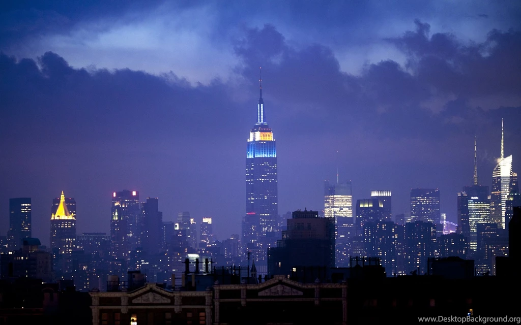 City View At Night 1920x1200 Wallpapers