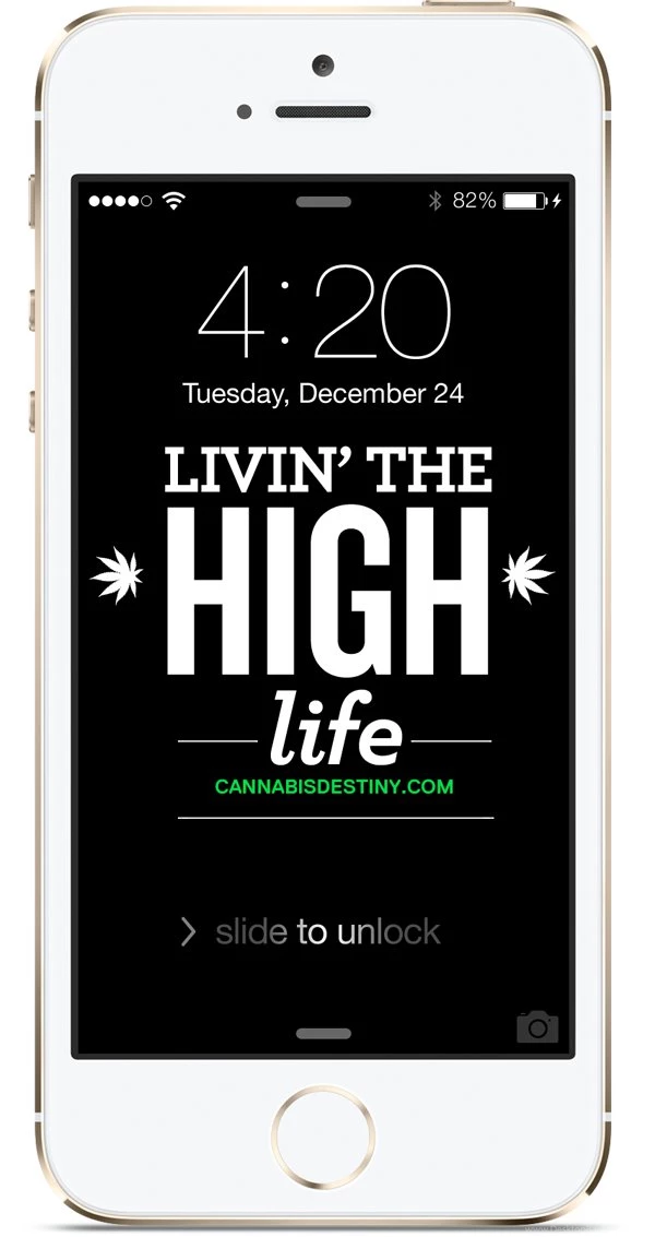 5 Free iPhone Marijuana Backgrounds Cannabis Destiny