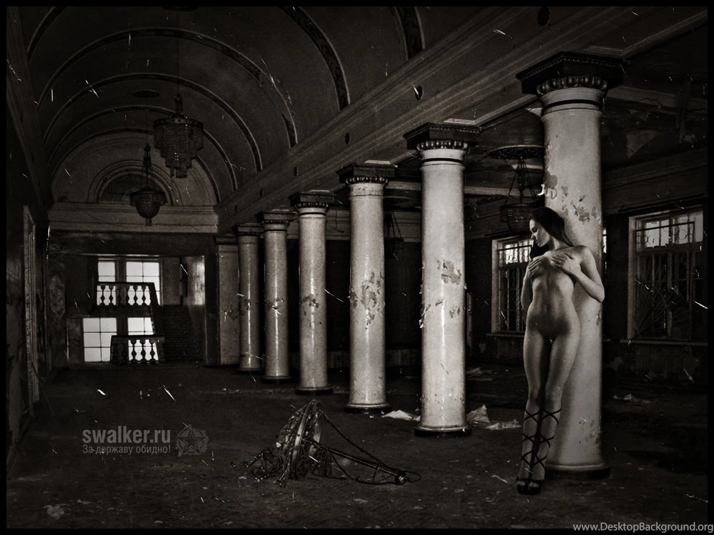 Dark Girl In Old House Wallpapers From Gothic Girls Wallpapers