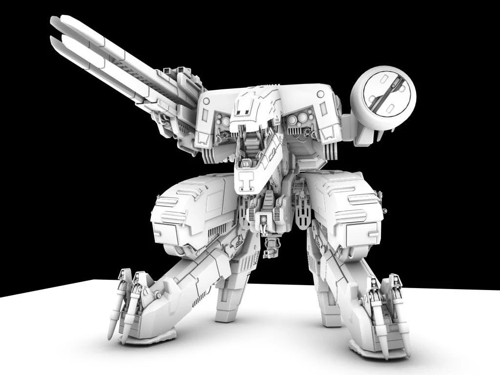 Metal Gear Rex Final Renders By Puckducker On DeviantArt