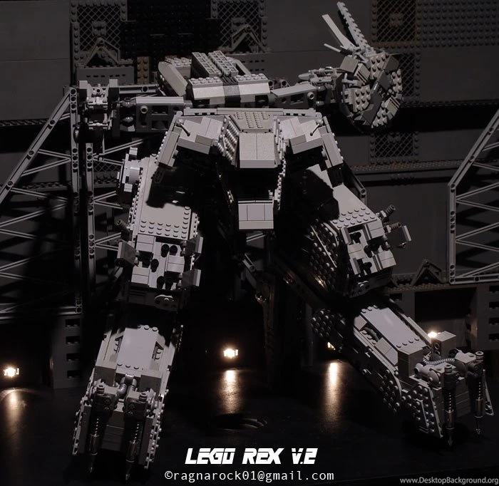LEGO Metal Gear Solid REX V.2 Modeled By Ragnarock01: Photoreview ...