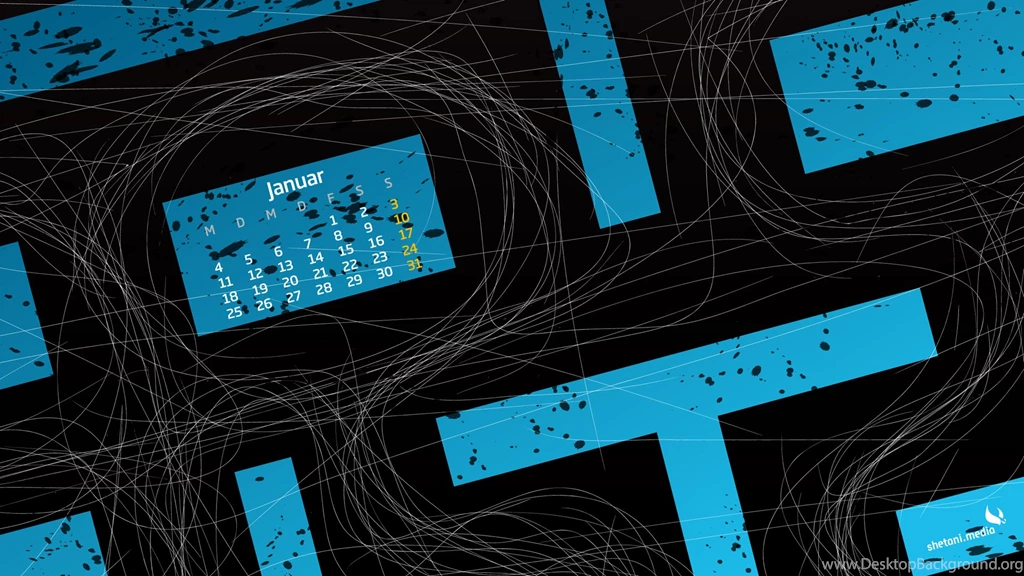 壁纸, 吃豆子, Kalendarium, 桌面, Nachrichten, Januar, Shetanimedia ...