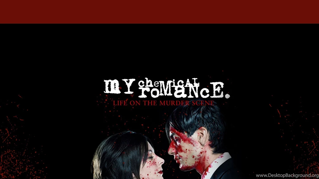 Download Wallpapers 2560x1440 My Chemical Romance, Cover, Blood ...
