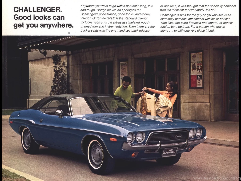 1970 1974 Dodge Challenger Period Photos   1972 Advertisement ...