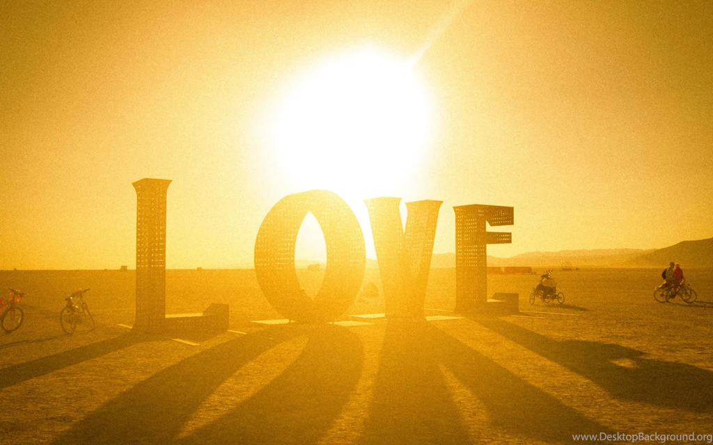 Love At Burning Man Wallpapers
