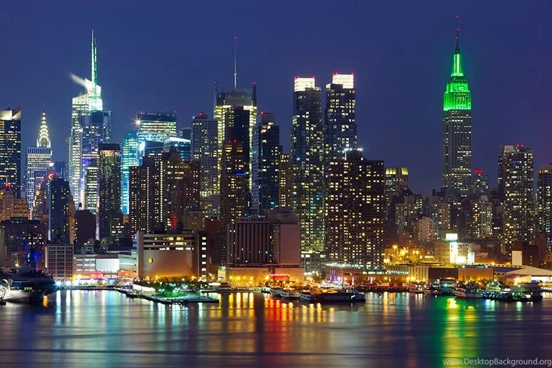 Self Adhesive New York Skyline Decorating Photo Wall Mural ...