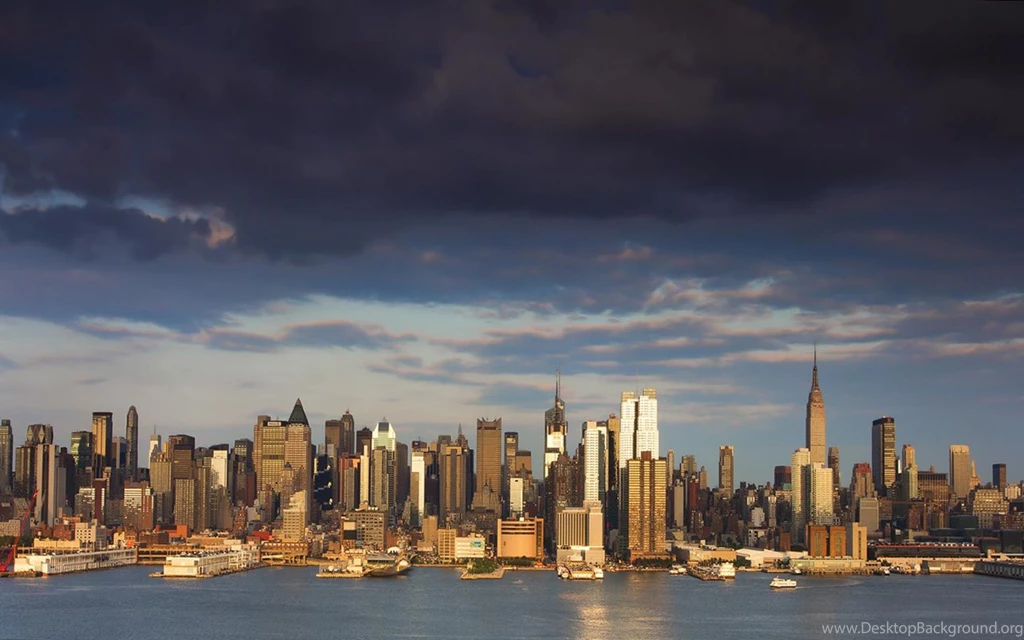 New York Skyline Panorama 1280x800 Wallpapers