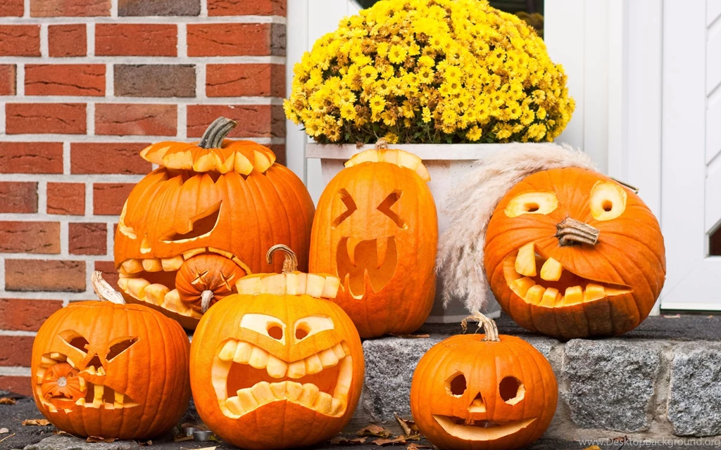 Funny Halloween Pumpkins Wallpapers