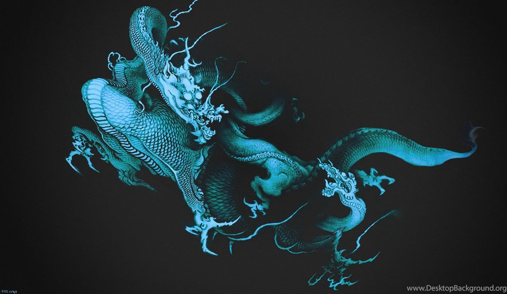 Black Dragons On The Black Backgrounds Wallpapers HD / Desktop And ...