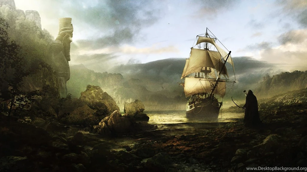 Download Ghost Pirate Ship Wallpapers High Quality Resolution ...