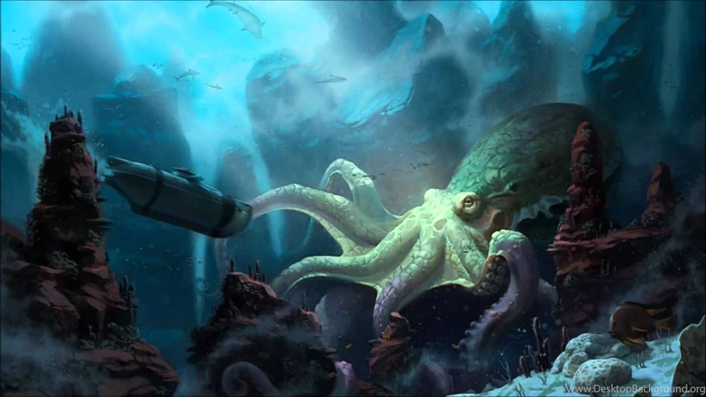 147 Ocean Fantasy Art Wallpapers 1920x1080 Download. Best Monster ...