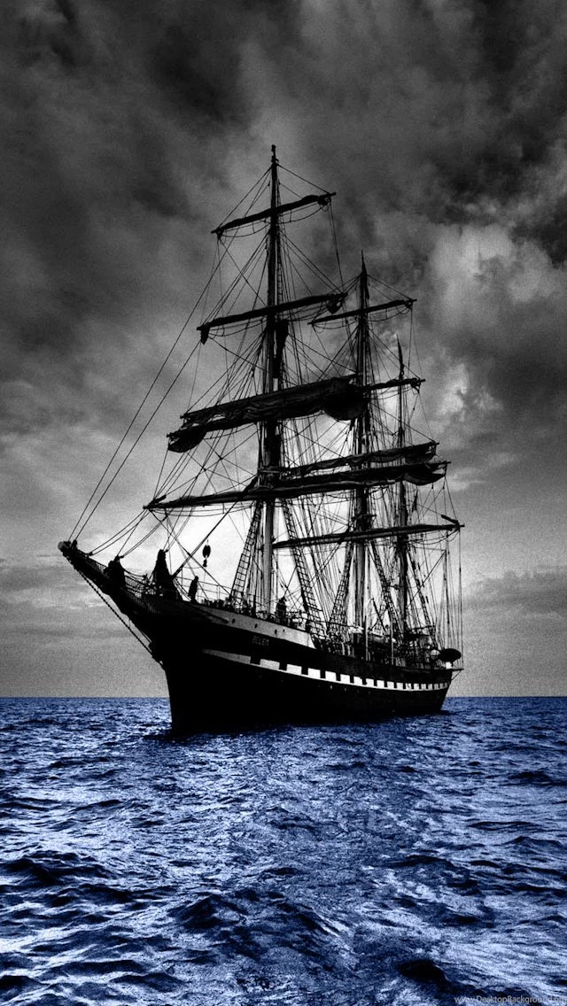 Ghost Ship iPhone 6 / 6 Plus And iPhone 5/4 Wallpapers