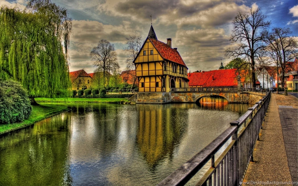 German Architecture Wallpapers HD In Beautiful Landscape