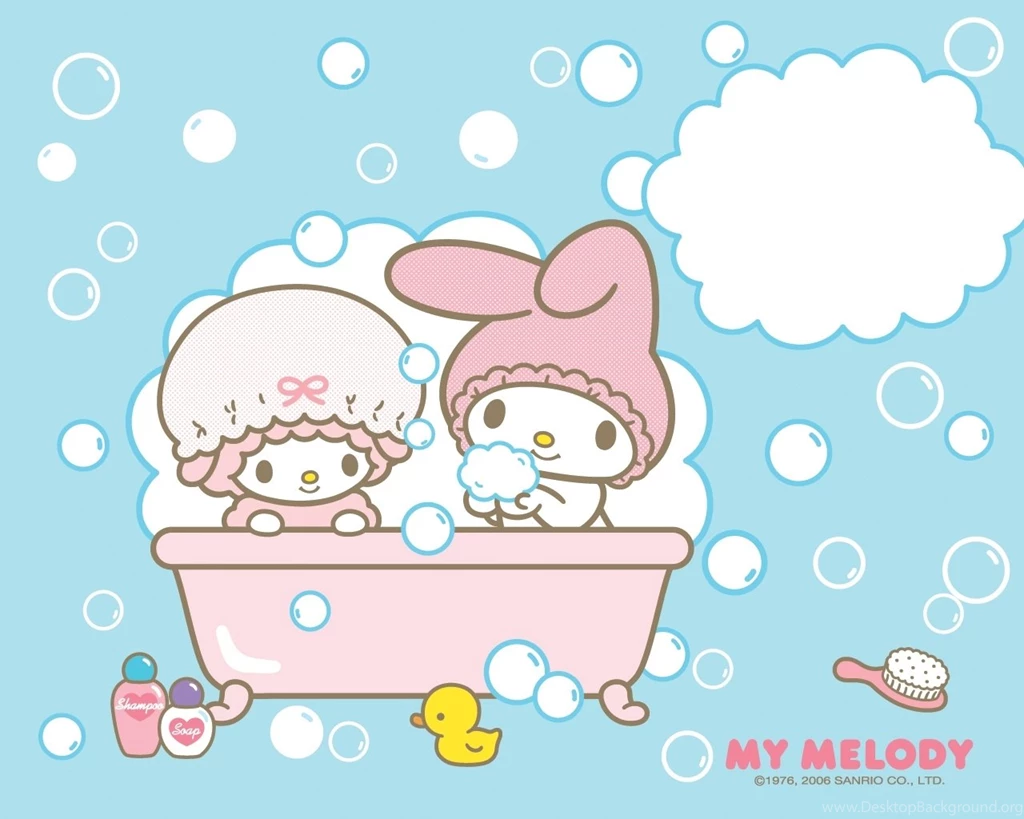 Bathtime Wallpapers My Melody Wallpapers (2712826) Fanpop