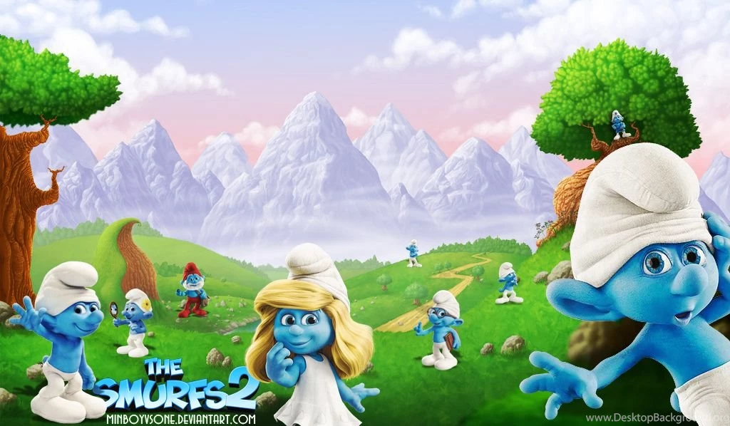 Smurf Backgrounds Wallpapers Cave