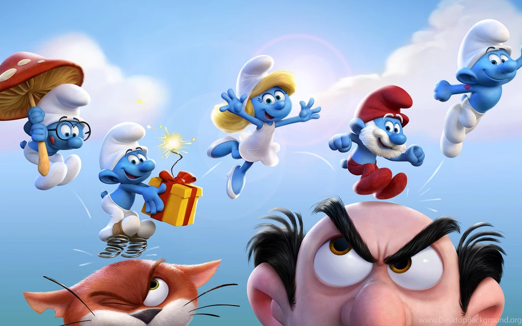HD Backgrounds Get Smurfy 2017 Movie The Smurfs 3 Poster Wallpapers ...