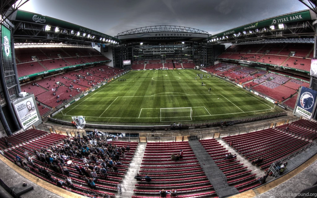 Wide Angle Football Stadium