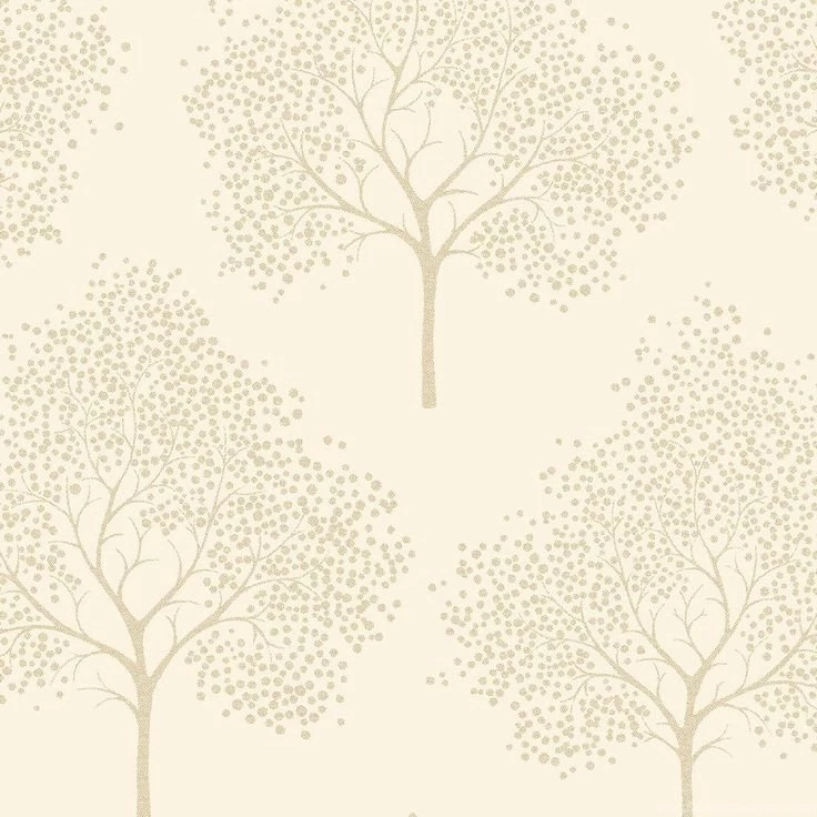 I Love Wallpaper™ Glitter Tree Wallpapers Cream / Gold Glitter ...
