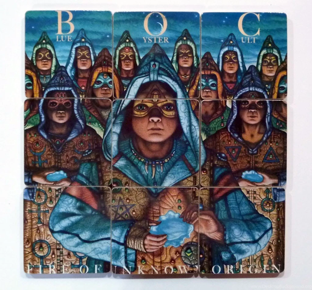 Pins For: Blue Oyster Cult Logo From Pinterest