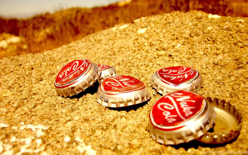Nuka Cola Caps Wallpapers 1680x1050