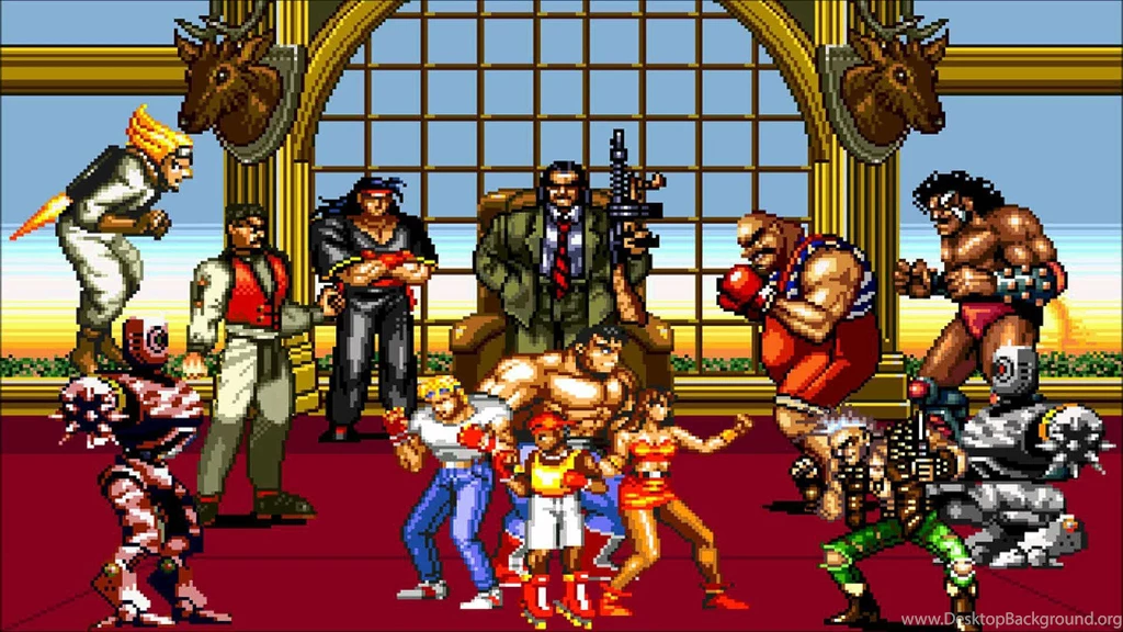 STREETS Of RAGE Ikari No Tekken Action Fighting Arena Scrolling ...