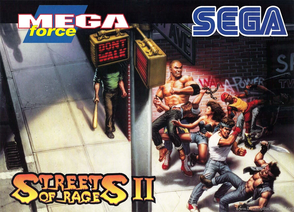 STREETS Of RAGE Ikari No Tekken Action Fighting Arena Scrolling ...