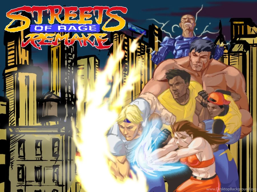 Streets Of Rage Remake By Kiwi RGB On DeviantArt