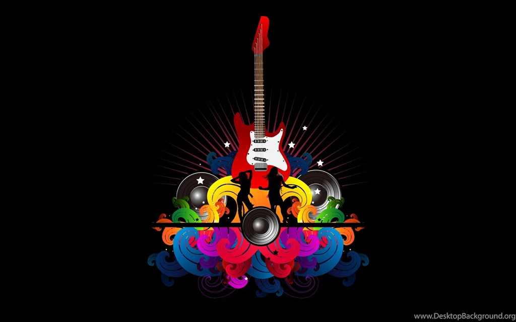 Full View And Download Abstract Guitar Wallpapers With Resolution ...