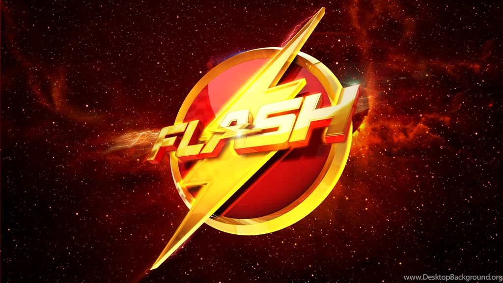 The Flash Logo Desktop Backgrounds HD