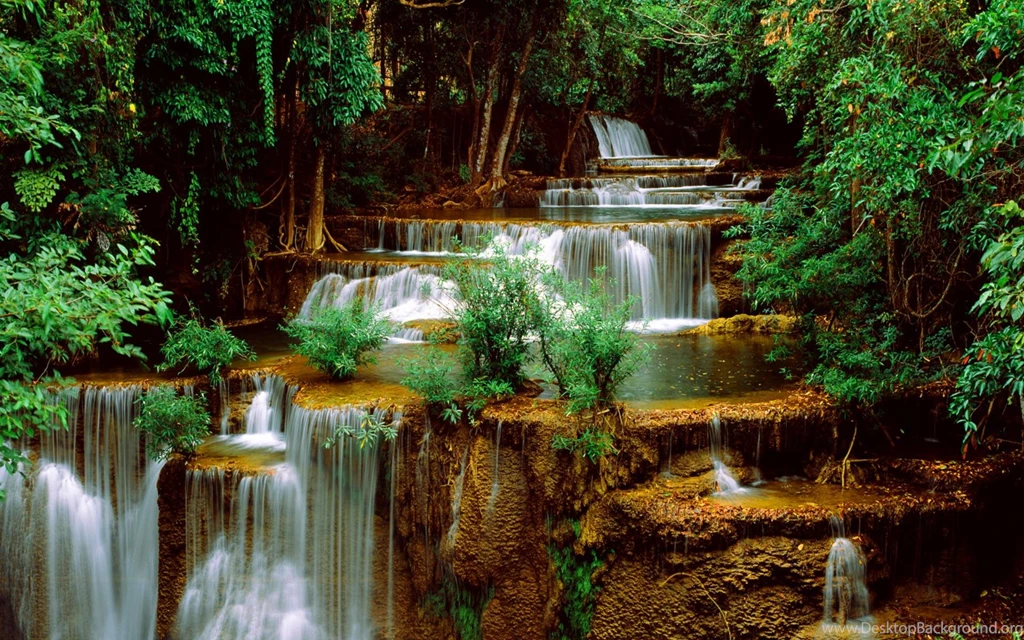 Waterfall Desktop Wallpapers Wallpapers Cave