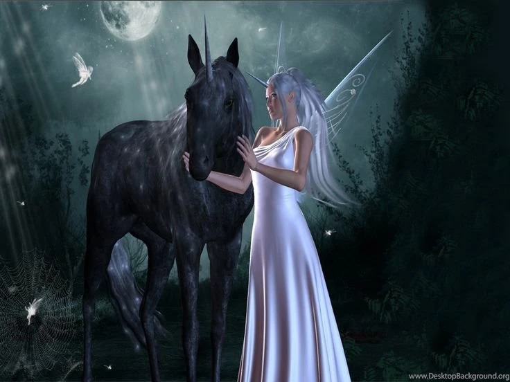 Image Detail For  Fairy And The Unicorn   Fairies Wallpapers ...