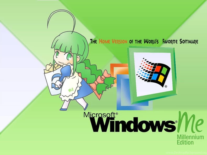 Windows ME Windows Girls Wallpapers