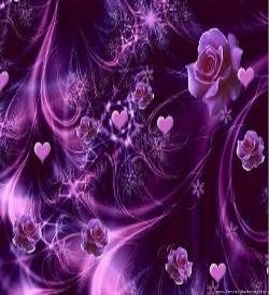 Purple roses cute wallpaper.jpg Photo By ...