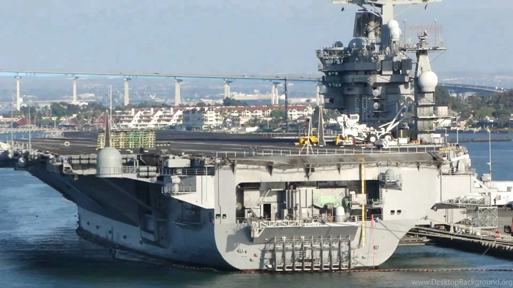 July 23, 2010 USS Abraham Lincoln Passes USS Nimitz While ...