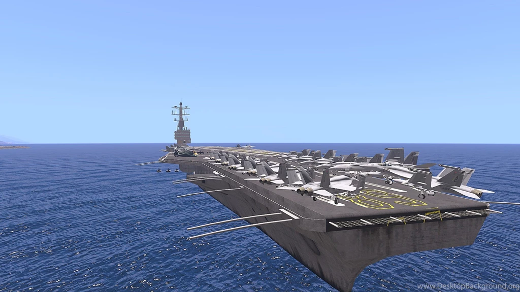 USS Nimitz Template Templates Armaholic